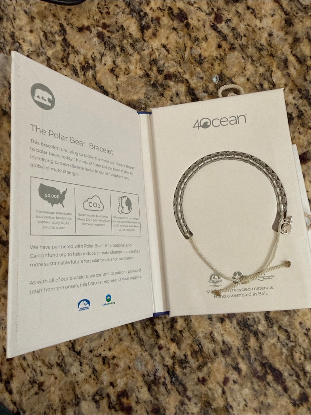 4ocean Blue Bracelet - Women’s Eco-Friendly Bracelet